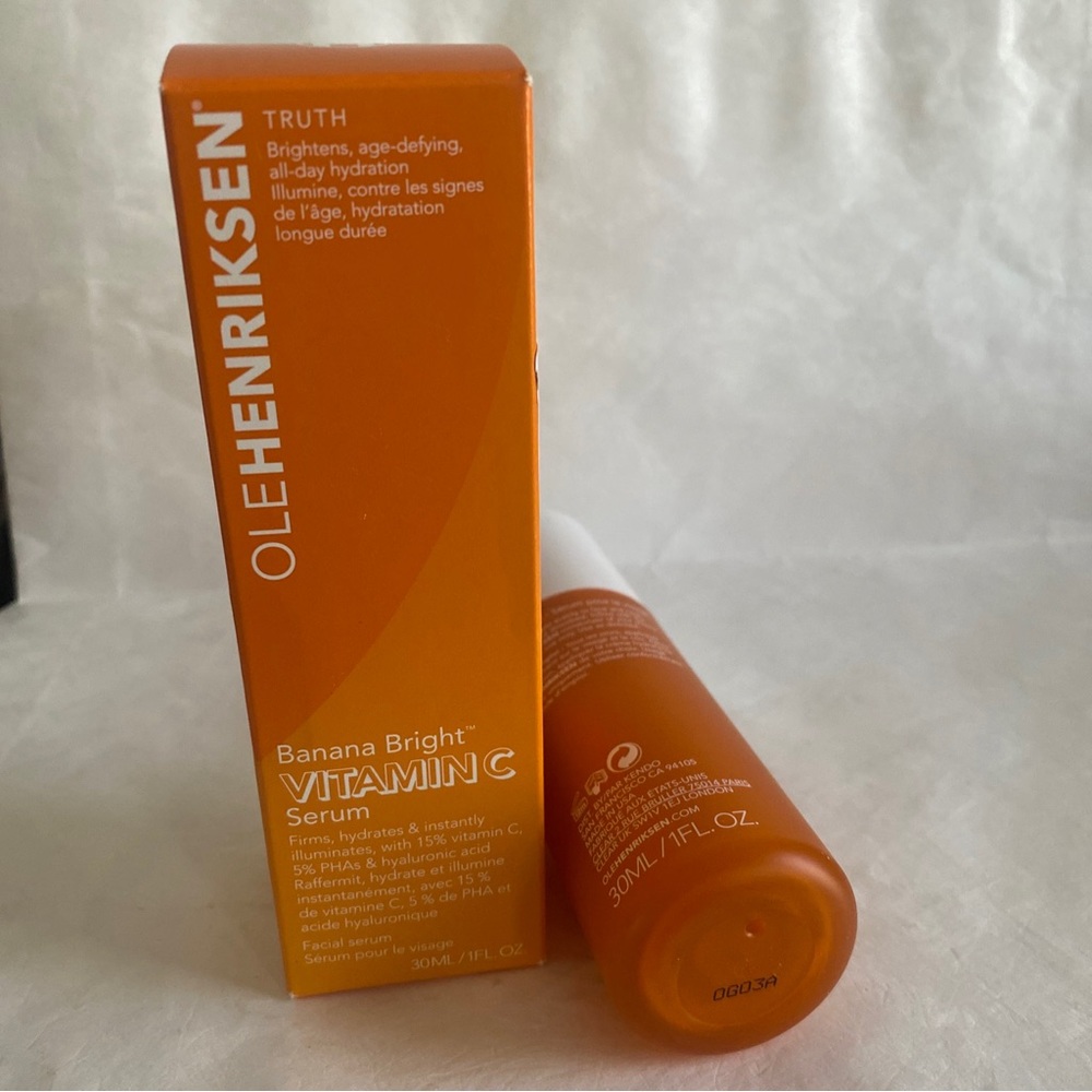 OLE HENRIKSEN Banana Bright Vitamin C Serum 1oz $71 NIB - Picture 9 of 12